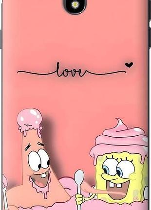 Чехол на samsung galaxy j7 j730 (2017) спанч боб, sponge bob самсунг й7 й730 (2017)