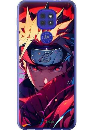 Чехол на motorola g9 play наруто naruto моторола г9 плей