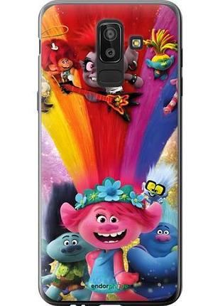 Чехол на samsung galaxy j8 2018 троли самсунг й8 2018