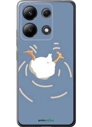Чохол на xiaomi redmi note 13 4g гусак пірнає