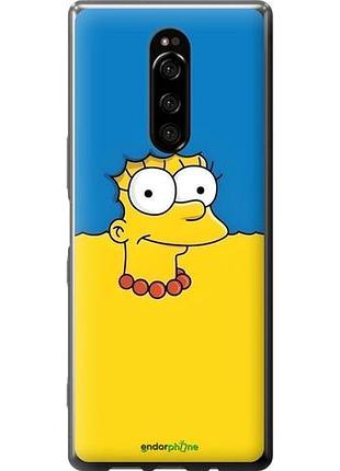 Чехол на sony xperia 1 j9110 мардж флаг украины сони эксперия 1 й9110