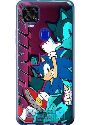 Чехол на zte blade v2020 соник sonic зте блейд в2020