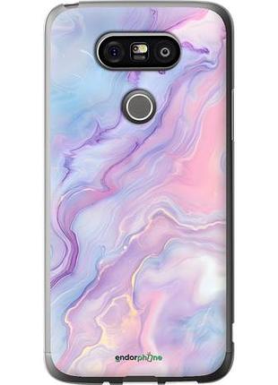 Чехол на lg g5 h860 нежный мрамор лг г5 х860