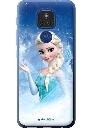 Чехол на motorola e7 plus эльза моторола е7 плюс