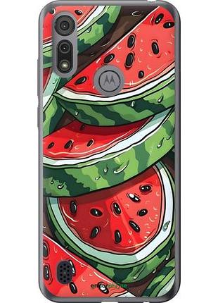 Чехол на motorola e6i арбуз
