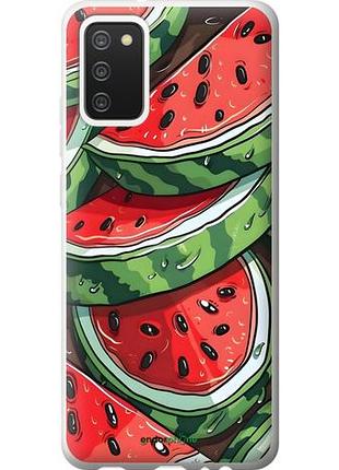 Чехол на samsung galaxy a02s a025f арбуз самсунг а02с а025ф