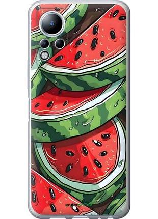 Чехол на infinix note 12 арбуз инфикс ноут 12
