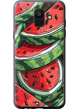 Чехол на samsung galaxy a6 2018 арбуз самсунг а6 2018