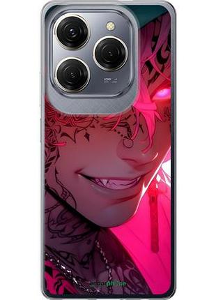 Чехол на tecno spark 20 pro аниме демон 3