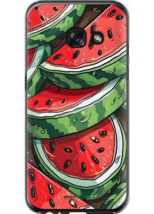 Чехол на samsung galaxy a3 (2017) арбуз самсунг а3 (2017)
