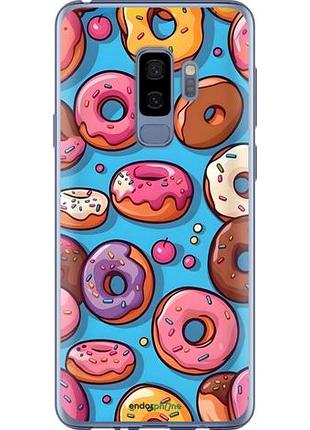 Чехол на samsung galaxy s9 plus пончики самсунг с9 плюс