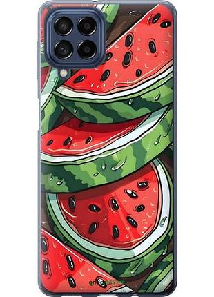 Чехол на samsung galaxy m53 m536b арбуз самсунг м53 м536б