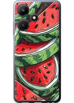 Чехол на infinix hot 30i арбуз инфикс хот 30и