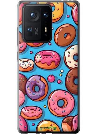 Чехол на xiaomi mix 4 пончики сяоми микс 4