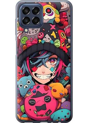 Чехол на samsung galaxy m33 m336b аниме парень самсунг м33 м336б