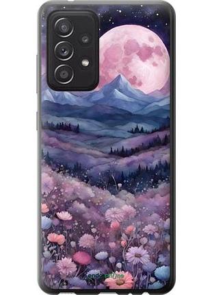 Чехол на samsung galaxy a52 ночь луна арт самсунг а52