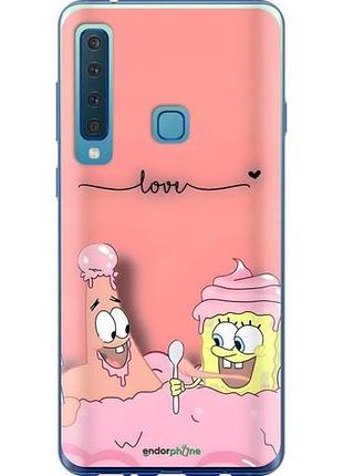 Чехол на samsung galaxy a9 (2018) спанч боб, sponge bob самсунг а9 (2018)