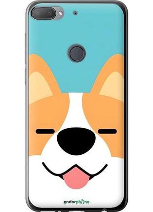 Чехол на htc desire 12 plus корги