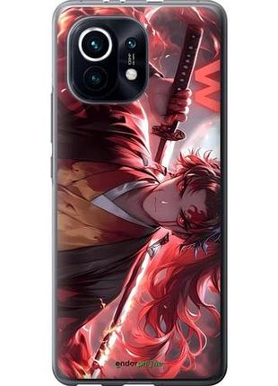 Чохол на xiaomi mi 11 аніме воїн