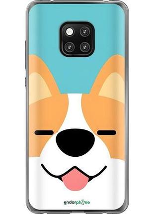 Чехол на huawei mate 20 pro корги