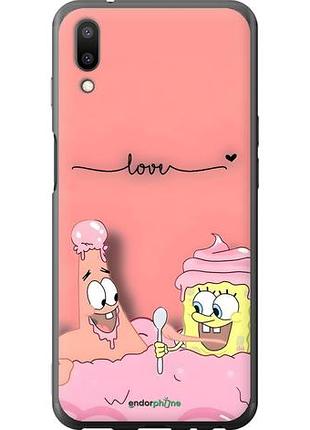 Чехол на meizu e3 спанч боб, sponge bob мейзу е3