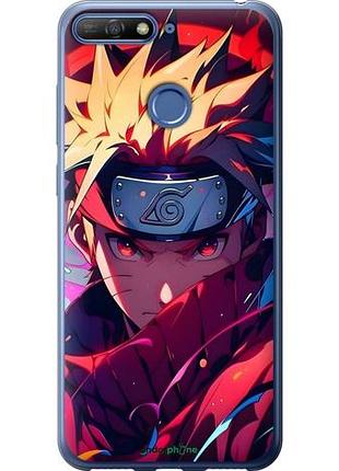 Чехол на huawei y6 prime 2018 наруто naruto хуавей у6 прайм 2018