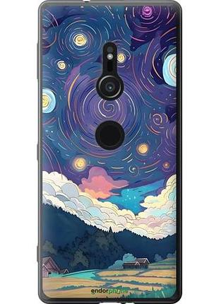 Чехол на sony xperia xz2 h8266 креатинвый арт сони эксперия хз2 х8266