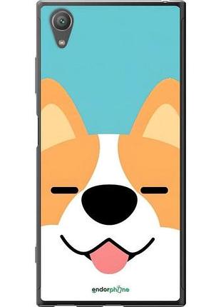 Чехол на sony xperia xa1 plus g3412 корги