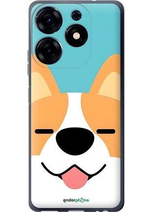 Чехол на tecno spark 10 pro корги