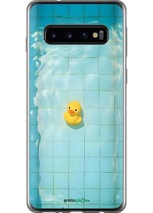 Чехол на samsung galaxy s10 утенок самсунг с10