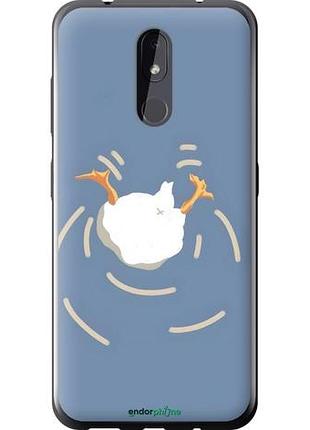 Чехол на nokia 3.2 смешная утка, гусь нокиа 3.2