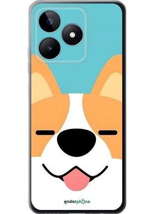 Чехол на realme c51 корги