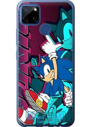 Чехол на realme c12 соник sonic риалми с12