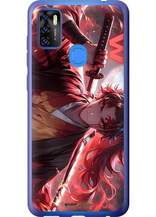 Чехол на zte blade a7s 2020 аниме самурай зте блейд а7с 2020