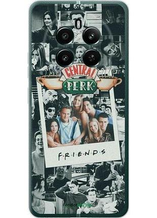 Чехол на realme 12+ друзья friends риалми 12+