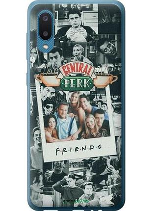 Чехол на samsung galaxy a02 a022g друзья friends самсунг а02 а022г