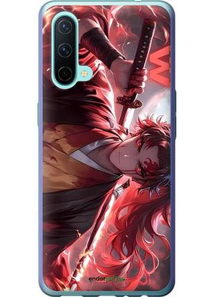 Чохол на oneplus nord ce аніме воїн