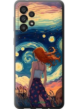 Чехол на samsung galaxy a33 5g a336b девушка арт самсунг а33 5г а336б