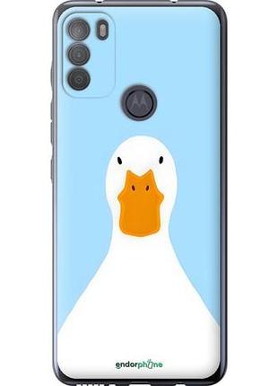 Чехол на motorola g50 гусь моторола г50