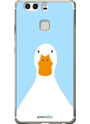Чехол на huawei p9 plus гусь
