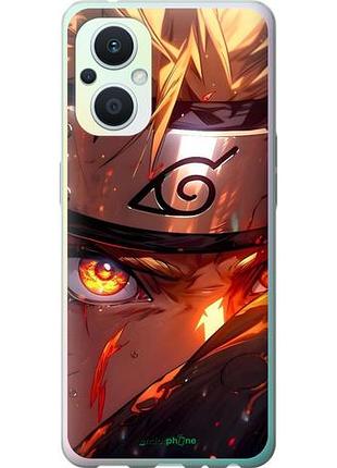 Чехол на oppo reno8 lite наруто naruto оппо рено8 лайт