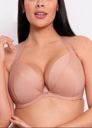85l 85 л бюстгальтер із глибоким вирізом на дуже великі груди curvyton