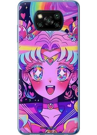 Чехол на xiaomi poco x3 pro сейлор мун 3 сяоми поко х3 про