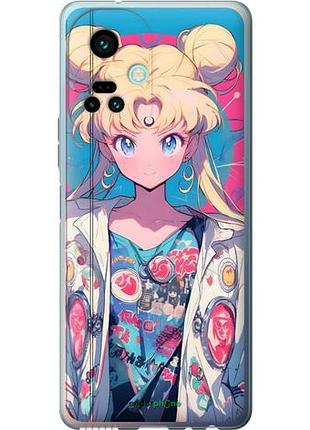 Чехол на tecno camon 19 pro (ci8n) сейлор мун 2