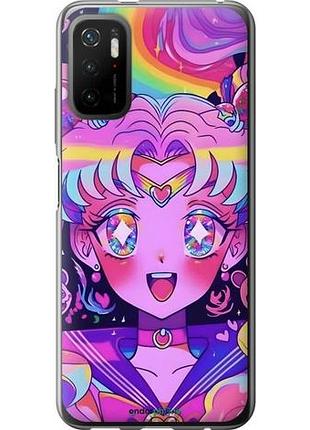 Чохол на xiaomi redmi note 10t сейлор мун 3