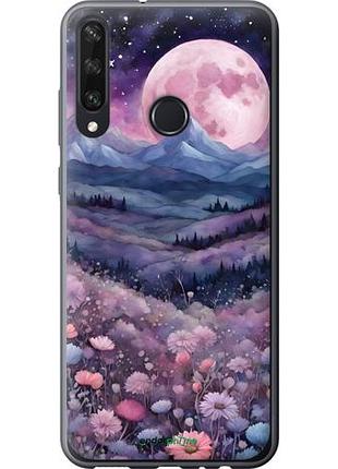 Чохол на huawei y6p ніч місяць арт