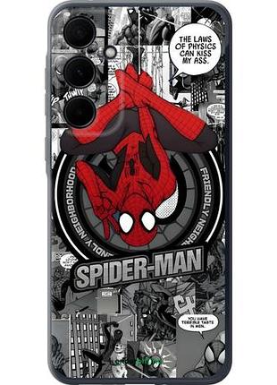 Чехол на samsung galaxy a35 человек паук, spiderman самсунг а35