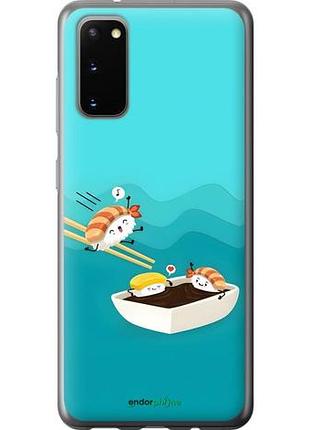 Чехол на samsung galaxy s20 суши самсунг с20
