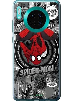 Чехол на huawei mate 30 человек паук, spiderman хуавей мейт 30