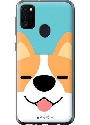 Чехол на samsung galaxy m21 m215f забавный корги самсунг м21 м215ф